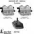 300242 by ANCHOR MOTOR MOUNTS - ENGINE MNT KIT