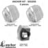 300295 by ANCHOR MOTOR MOUNTS - ENGINE MNT KIT
