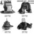 300462 by ANCHOR MOTOR MOUNTS - 300462