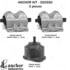 300550 by ANCHOR MOTOR MOUNTS - 300550