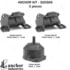 300569 by ANCHOR MOTOR MOUNTS - Engine Mount Kit - 3-Piece Kit