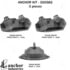 300582 by ANCHOR MOTOR MOUNTS - 300582