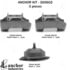 300602 by ANCHOR MOTOR MOUNTS - MOUNT KIT