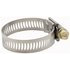 Dayco 91028 Hose Clamp HOSE CLAMP SS W/PLATED SCREW, DAYCO