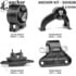 300608 by ANCHOR MOTOR MOUNTS - 300608