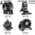 300608 by ANCHOR MOTOR MOUNTS - 300608