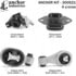 300621 by ANCHOR MOTOR MOUNTS - 300621