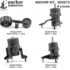 300673 by ANCHOR MOTOR MOUNTS - Engine Mount Kit - 4-Piece Kit, (2) Engine Mount Front/Right, (1) Torque Strut, (1) Trans Mount