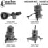 300678 by ANCHOR MOTOR MOUNTS - Engine Mount Kit - 4-Piece Kit, (2) Engine Mount Front/Right, (1) Torque Strut, (1) Trans Mount