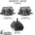 300726 by ANCHOR MOTOR MOUNTS - 300726