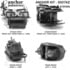 300742 by ANCHOR MOTOR MOUNTS - Engine Mount Kit - 6-Piece Kit, (3) Engine Mounts, (2) Torque Strut Mount, (1) Trans Mount