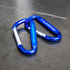 99236 by UNITED PACIFIC - Carabiner Set - 3-1/8" Long, 1-5/8" Wide, with UPCarparts Logo