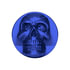 23922 by UNITED PACIFIC - Air Brake Valve Control Knob - Zinc Alloy, Skull Design, Screw-On, Indigo Blue