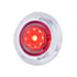 34823 by UNITED PACIFIC - Clearance/Marker Light - 3/4 in., Round, Red LED/Clear Lens, ArcBlast Mini Light