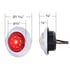 34823 by UNITED PACIFIC - Clearance/Marker Light - 3/4 in., Round, Red LED/Clear Lens, ArcBlast Mini Light