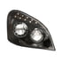 35834 by UNITED PACIFIC - Headlight - R/H, Black, LED, for 2008-2017 Freightliner Cascadia