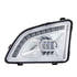 35857 by UNITED PACIFIC - Fog Light - Driver Side, 18 LED, Chrome, with Position Light, for 2018-2022 Volvo VNL
