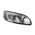35884 by UNITED PACIFIC - Headlight - R/H, LED, Chrome Inner Housing, with Turn Signal Light