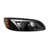 35886 by UNITED PACIFIC - Headlight - R/H, LED, Black Inner Housing, with Turn Signal Light
