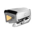35913 by UNITED PACIFIC - Headlight - L/H, LED Projector, Black Inner Housing, with Turn Signal Light