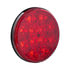 36072 by UNITED PACIFIC - Brake / Tail / Turn Signal Light - 4 in., Round, Red LED/Lens, Heated Lens