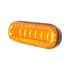 36101 by UNITED PACIFIC - Brake / Tail / Turn Signal Light - 6", Oval, 30 LED, Amber LED/Lens, I-Series Lumos Light