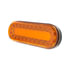 36101 by UNITED PACIFIC - Brake / Tail / Turn Signal Light - 6", Oval, 30 LED, Amber LED/Lens, I-Series Lumos Light