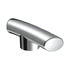 70816B by UNITED PACIFIC - Gearshift Knob - Chrome, T-Shaped Grip, Aluminum, 1/2"-13 Thread-On