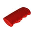 70818B by UNITED PACIFIC - Gearshift Knob - Red, T-Shaped Grip, Aluminum, 1/2"-13 Thread-On