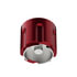 70853 by UNITED PACIFIC - Gearshift Knob - Candy Red, Aluminum, Screw-On, for 9/10 Speed Shifter