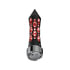 70911 by UNITED PACIFIC - Gearshift Knob - Black/Red LED, Daytona Style, Spike, 9/10 Speed Adapter