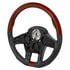 88190 by UNITED PACIFIC - Steering Wheel - 18 in., YourGrip, Leather/Wood, 36-Spline Mounting Adapter