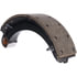 A83222W1609 by AXLETECH - AxleTech Genuine Brake Shoe and Lining Assembly