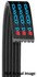 Dayco 5070801DR Serpentine Belt V-RIBBED, DRIVE RITE TRADITIONAL