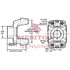 17N476311X by MERITOR - Drive Shaft End Yoke - 1.94 in. Bearing Cap, 39 Splines, 3.00 in. Hub Diameter, 33° Joint Angle