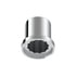 10756 by UNITED PACIFIC - Wheel Lug Nut Cover Set - 3/4" x 1 1/4", Chrome, Plastic, Flat Top, Push-On Style