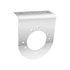 20461 by UNITED PACIFIC - Marker Light Mounting Bracket - Stainless Steel, with One 3" Light Cutout