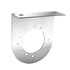 20461 by UNITED PACIFIC - Marker Light Mounting Bracket - Stainless Steel, with One 3" Light Cutout