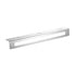 20770 by UNITED PACIFIC - Light Bar Bracket - 12-3/4" Stainless, with 12" Light Bar Cut-Out