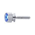 23915 by UNITED PACIFIC - Dash Panel Screw - Dash Screw, with Blue Diamond, for 2008-2017 Freightliner Cascadia