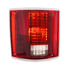 110843 by UNITED PACIFIC - Tail Light - LED Sequential, with Trim, for 1973-1987 Chevy and GMC Truck, L/H