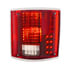 110844 by UNITED PACIFIC - Tail Light - Passenger Side (RH), Red, 56 LEDs, Sequential, with Trim