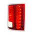 110844 by UNITED PACIFIC - Tail Light - Passenger Side (RH), Red, 56 LEDs, Sequential, with Trim