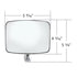111111 by UNITED PACIFIC - Door Mirror - RH and LH, with LED Turn Signal, For 1973-1987 Chevy and GMC Truck