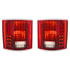 111112 by UNITED PACIFIC - Tail Light - RH and LH, 56 Red LEDs, 12 White LEDs for Back Up Light, with Trim