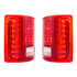 111113 by UNITED PACIFIC - Tail Light - RH and LH, 56 Red LEDs, 12 White LEDs for Back Up Light, without Trim