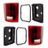 111112 by UNITED PACIFIC - Tail Light - RH and LH, 56 Red LEDs, 12 White LEDs for Back Up Light, with Trim