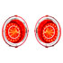 111114 by UNITED PACIFIC - Tail Light - RH and LH, 30 Red LEDs, with Stainless Steel Trim