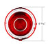 111114 by UNITED PACIFIC - Tail Light - RH and LH, 30 Red LEDs, with Stainless Steel Trim