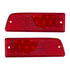 111123 by UNITED PACIFIC - Tail Light - RH and LH, 23 Red LEDs, For 1964 Chevrolet Chevelle